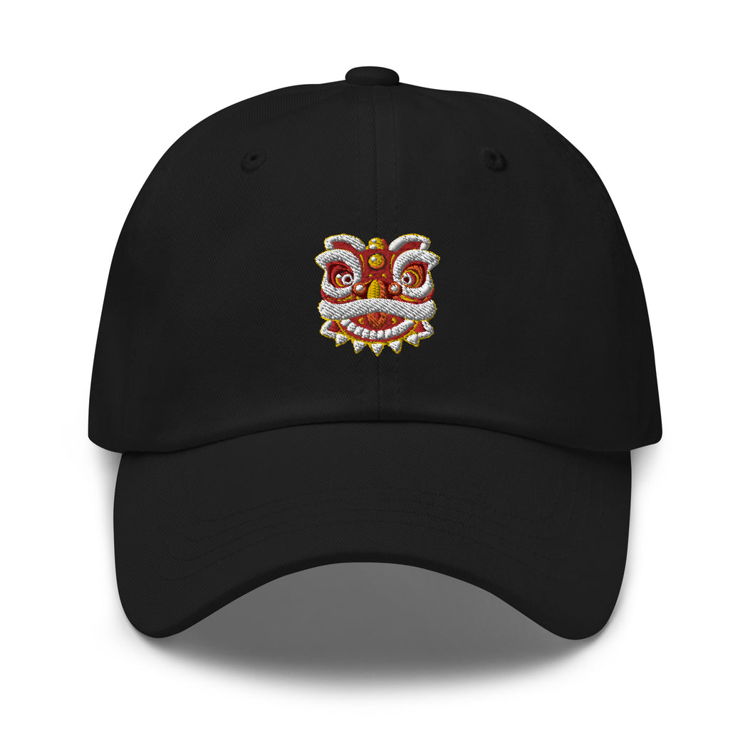 Lion Dance New Year Embroidered Baseball Caps, Hats For Men, Sun Hats For Women, Motivational Gifts