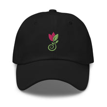 Load image into Gallery viewer, Cute Lotus Flower Embroidered Baseball Caps, Hats For Men, Sun Hats For Women, Yoga Gifts
