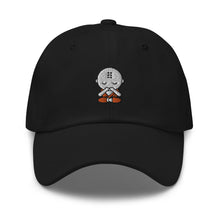 Load image into Gallery viewer, Speak No Evil Monk Embroidered Dad Hat
