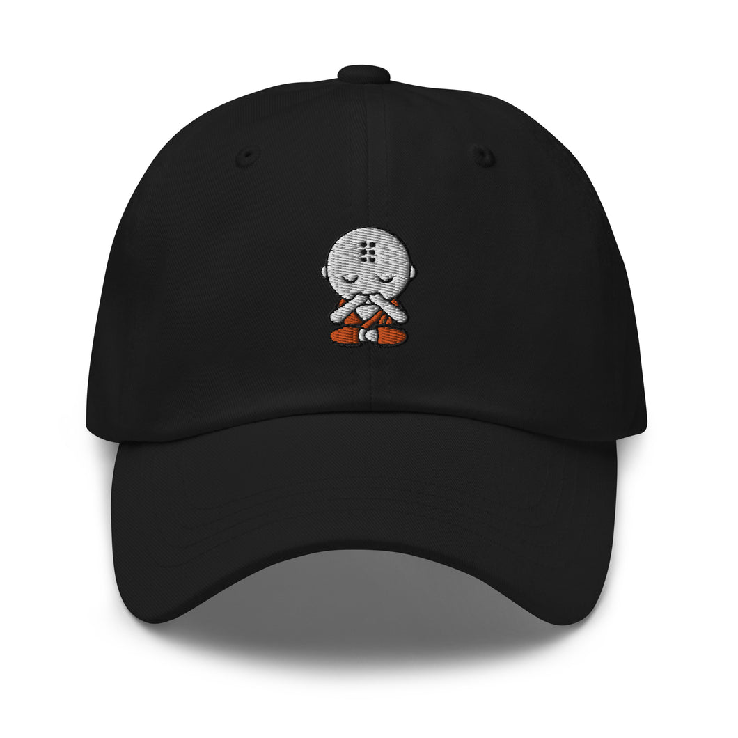 Speak No Evil Monk Embroidered Dad Hat