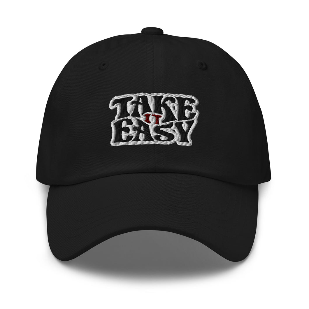 Take It Easy Embroidered Baseball Caps, Hats For Men, Sun Hats For Women, Motivational Gifts