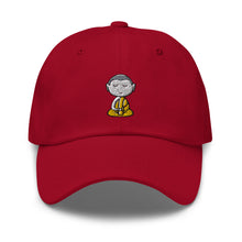 Load image into Gallery viewer, Zen Monk Embroidered Dad Hat
