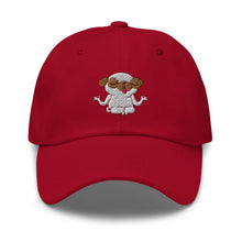 Load image into Gallery viewer, Zen Pug Embroidered Baseball Caps, Hats For Men, Sun Hats For Women, Pet Lovers Gifts, Yoga Gifts
