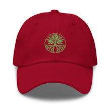 Load image into Gallery viewer, Tree Of Life Embroidered Baseball Caps, Hats For Men, Sun Hats For Women, Motivational Gifts, Yoga Gifts
