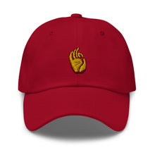 Load image into Gallery viewer, Dharmachakra Mudra Embroidered Baseball Caps, Hats For Men, Sun Hats For Women, Buddha Gifts
