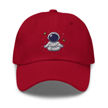 Load image into Gallery viewer, Meditation Astronaut Embroidered Baseball Caps, Hats For Men, Sun Hats For Women, Motivational Gifts, Buddha Gifts
