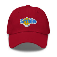 Load image into Gallery viewer, Smile Embroidered Baseball Caps, Hats For Men, Sun Hats For Women, Motivational Gifts
