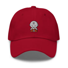 Load image into Gallery viewer, Speak No Evil Monk Embroidered Dad Hat
