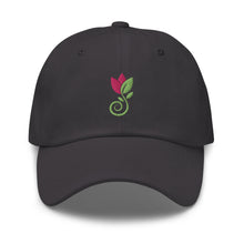 Load image into Gallery viewer, Cute Lotus Flower Embroidered Baseball Caps, Hats For Men, Sun Hats For Women, Yoga Gifts
