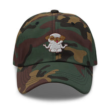 Load image into Gallery viewer, Zen Pug Embroidered Baseball Caps, Hats For Men, Sun Hats For Women, Pet Lovers Gifts, Yoga Gifts
