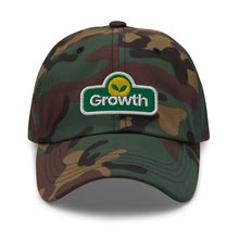 Load image into Gallery viewer, Growth Embroidered Baseball Caps, Hats For Men, Sun Hats For Women, Motivational Gifts, Plant Lovers Gifts
