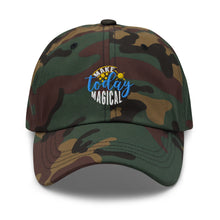 Load image into Gallery viewer, Make Today Magical Embroidered Relaxed Fit Baseball Cap, Hats for Men, Sun Hats for Women, Motivational Gifts
