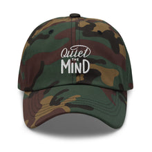 Load image into Gallery viewer, Quiet The Mind Embroidered Relaxed Fit Baseball Cap, Buddha Gifts, Hats for Men, Sun Hats for Women
