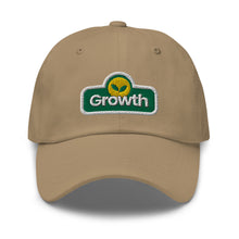 Load image into Gallery viewer, Growth Embroidered Baseball Caps, Hats For Men, Sun Hats For Women, Motivational Gifts, Plant Lovers Gifts
