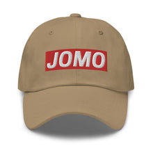 Load image into Gallery viewer, JOMO Joy Of Missing Out Embroidered Baseball Caps, Hats For Men, Sun Hats For Women, Motivational Gifts

