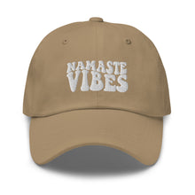 Load image into Gallery viewer, Namaste Vibes Embroidered Hat
