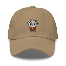 Load image into Gallery viewer, Praying Goat Embroidered Dad Hat
