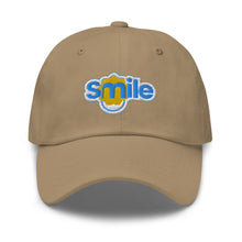 Load image into Gallery viewer, Smile Embroidered Dad Hat
