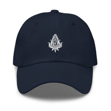 Load image into Gallery viewer, Unalome Lotus Embroidered Baseball Caps, Hats For Men, Sun Hats For Women, Yoga Gifts
