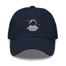 Load image into Gallery viewer, Meditation Astronaut Embroidered Baseball Caps, Hats For Men, Sun Hats For Women, Motivational Gifts, Buddha Gifts
