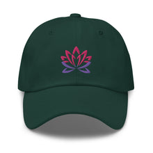 Load image into Gallery viewer, Unique Lotus Flower Embroidered Baseball Caps, Hats For Men, Sun Hats For Women, Yoga Hats
