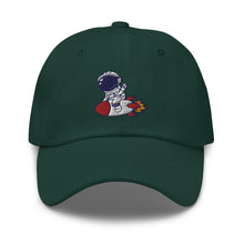 Load image into Gallery viewer, Rocket Astronaut Embroidered Baseball Caps, Hats For Men, Sun Hats For Women, Motivational Gifts
