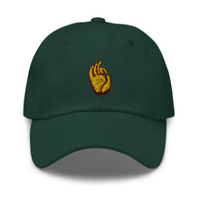 Load image into Gallery viewer, Dharmachakra Mudra Embroidered Baseball Caps, Hats For Men, Sun Hats For Women, Buddha Gifts
