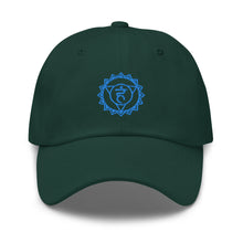 Load image into Gallery viewer, The Vishuddha or Throat Chakra Embroidered Dad Hat
