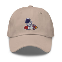Load image into Gallery viewer, Rocket Astronaut Embroidered Baseball Caps, Hats For Men, Sun Hats For Women, Motivational Gifts

