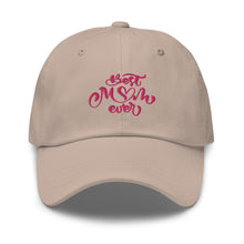 Load image into Gallery viewer, Best Mom Ever Embroidered Baseball Caps, Sun Hats For Women, Mother&#39;s Day Gifts, Yoga Gifts
