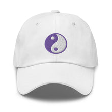 Load image into Gallery viewer, Yin Energy Yang Energy Embroidered Baseball Caps, Hats For Men, Sun Hats For Women, Yoga Gifts, Buddha Gifts
