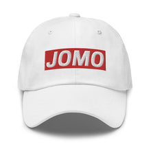 Load image into Gallery viewer, JOMO Joy Of Missing Out Embroidered Baseball Caps, Hats For Men, Sun Hats For Women, Motivational Gifts
