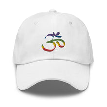 Load image into Gallery viewer, Om Embroidered Dad Hat
