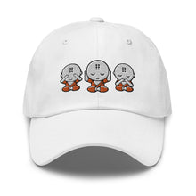 Load image into Gallery viewer, See No Evil, Hear No Evil, Speak No Evil Monks Embroidered Dad Hat
