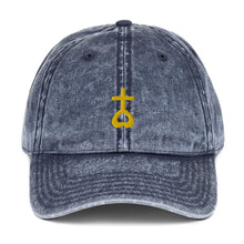 Load image into Gallery viewer, Thien Tam Embroidered Vintage Cotton Twill Cap, Thientamism, Thien Tam Dao, Hats For Men, Sun Hats For Women
